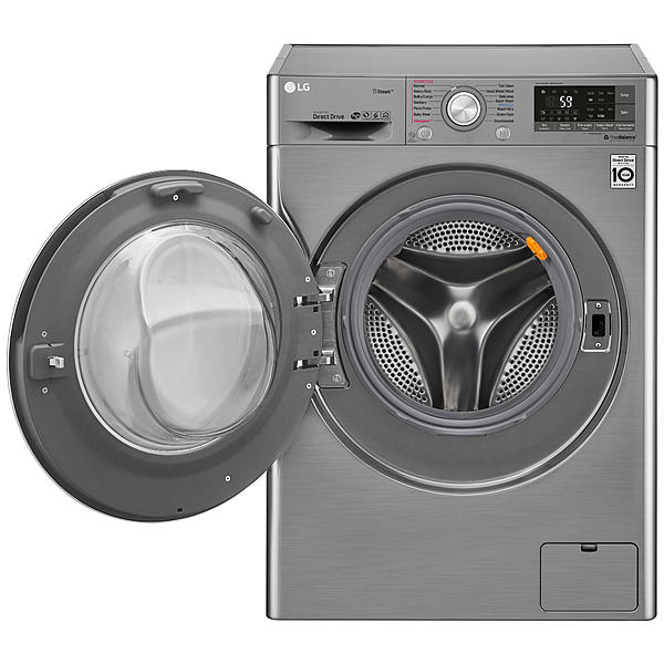 LG WM3499HVA 2.3 cu. ft. Smart WiFi Enabled Compact Front Load Washer & Dryer Combo w/ Steam
